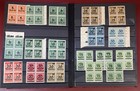 Germany  1919-1923  Mint  Never Hinged Blocks Of 4  Including Varieties