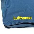 Lufthansa Shoulder Messenger Bag Blue 12x14x5 Airline Logo Travel Carry On Tote