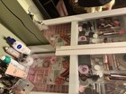 Impressions Vanity Slaystation Pro Makeup Desk   Hollywood Lighted Mirror White 