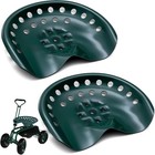 2 Vintage Metal Tractor Seats In Green - Ideal For Bar Stool Or Farm Equipment