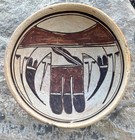 Old Hopi Pottery Bowl With Nampeyo Designs