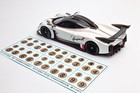 Lcd Models  Lcd18012-pw  1 18 Pagani Huayra R  pearl White  Diecast