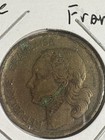 1951  Old World 20 Francs Coin From France