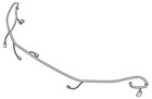 Genuine Ford Wire Harness L1mz-15k867-be
