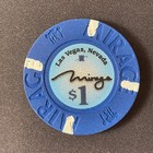 Mirage Las Vegas Nevada  1 Casino Chip 2009 Obsolete Poker Chip Closed July 2024