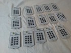 Lot Of 14 Turning Technologies Response Cards Rf Rcrf-02   1 Rcrf-03  Untested