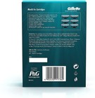 Gillette Mach 3 Shaving Blades- Pack Of 6  cartridges  - Free Shipping
