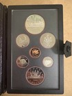 1984 Canada Proof Set - 50  Silver Dollar - Lot Of 7 Coin Rcm   Mrc - No Coa