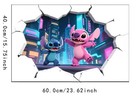 Removable Wall Sticker Lilo   Stitch Kids Room Decal Vinyl Home Decor Mural Diy