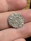 1200s 1 Dinero Pepion Medieval Spanish Silver Old Coin Castle Lion