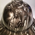 New Full Brim Hard Hat Custom Hydro Dipped Jesus With Angels Premium Edition 