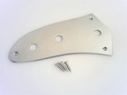 True Custom Shop   Chrome Lower Control Plate For Fender Jaguar Usa   Mexico