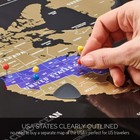 Scratch Off World Map - Extra Large - Easy To Frame Scratchable World Map Pos   