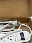 Amazon Basics 1702 Surge Protector Power Strip 6-outlet 790 Joules 6ft White