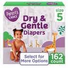 Dry Gentle Diapers Size 5 Hypoallergenic Liner Stretchy Sides Leak Protection Us
