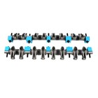 1 6 Ratio Stainless Steel Roller Rocker Arm Shafts For Sb Chrysler Mopar 318 340
