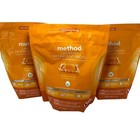 3x Method Ginger Mango Laundry Detergent Packs 42 Loads Pacs 3-in-1 Plant-based