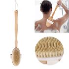 Wooden Premium Natural Bristle Bath Shower Body Back Dry Skin Brush Spa Scrubber