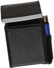 Genuine Leather Cigarette Pack Holder Flip-top Pouch Smoke Carrying Hard Case