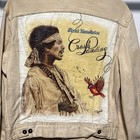 Vintage 70s Jimi Hendrix Custom Painted Album Jacket  S m Distressed