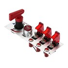  Dc12v Flip-up Start Ignition Three Combination Switch Panel And Accessories 