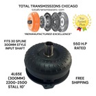 4l60e 4l65e Ls1 Torque Converter 2200-2500 Stall 10  300mm 1 Year Warranty
