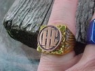 1902 Ihc International Harvester Gold Chrome Ring  8 Nos Hi- Quality Fancy