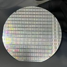 4 Inch Silicon Wafer With Colorful Reflective Die  Scratches  As Pictured