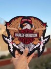 Harley - Davidson Eagle Large Patch - Motorcycle Jacket Embroidered Patch