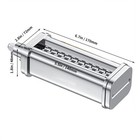 Pasta Attachment For Kitchenaid Stand Mixer Stainless Steel Fettuccine Cutter