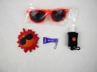 4 Maryland Lottery Items - Sunglasses Hand Sanitizer Keychain Toy New