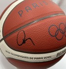 Stephen Curry   Steve Kerr Signed 2024 Paris Olympics Basketball Usa Psa dna