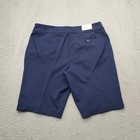 Greg Norman Golf Performance Shorts Women Xl Navy Comfort Control Stretch Zipper