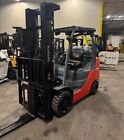 2020 Toyota 8fgcu30 6000 Lb 3 Stage Mast Lp Gas Cushion Forklift 987 Hours