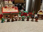 Fisher Price Little People Christmas Bundle Includes Vintage Figures And Santa