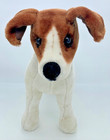 Jack Russell Terri Dog Plush Melissa   Doug Standing      Realistic Life Like     