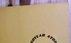Rare 1973 Goodyear Atomic Story Booklet     Cold War Nuclear History 35 Pages Vtg