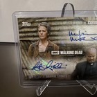 Topps 2016 Walking Dead Season 5 Carol gabriel Dual Autographed         51 99