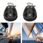 Stainless Steel Pulley Single Wheel Pulley Lifting Rope Pulley For Boats
