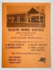 Mobilgas Sleeth Mobil Service State College Pa Mileage Finder Credit Card Holder