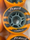 Clawz Speed Roller Skate Wheels Orange 62mm 95a