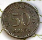 Coin Estonia 50senti 1936 Xf  2 