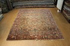 Circa 1900 Antique Authentic Sarouk Rug 9  X 11  Matches Heriz  Lilihan Sarouk