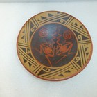 Vintage Southwestern Pottery Bowl Pre Columbian Native Indian Insects Pot