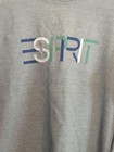 True Vtg Espirit 80s Crewneck Grey Size M l Guc 22 x24  Logo classic Boxy 