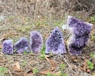 Clearance Amethyst Cut Base Crystal Geodes - Natural Quartz Cluster Specimens