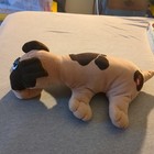 Vintage Pound Puppies Brown With Black Spots 18  Plush Puppy Dog Tonka 1985 Vtg