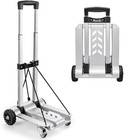 270lbs Utility Luggage Cart With 4 Wheels  100  Aluminum Hand Truck Dolly  Fo   