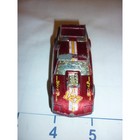 Vintage Mattel Hot Wheels 127 Race Car Red Metal Toy Flip Outs