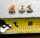 Vintage Gal-tex Galtex Hotel Corp 10k Gold Lapel Pin Lot Hat Pin Employee Servic